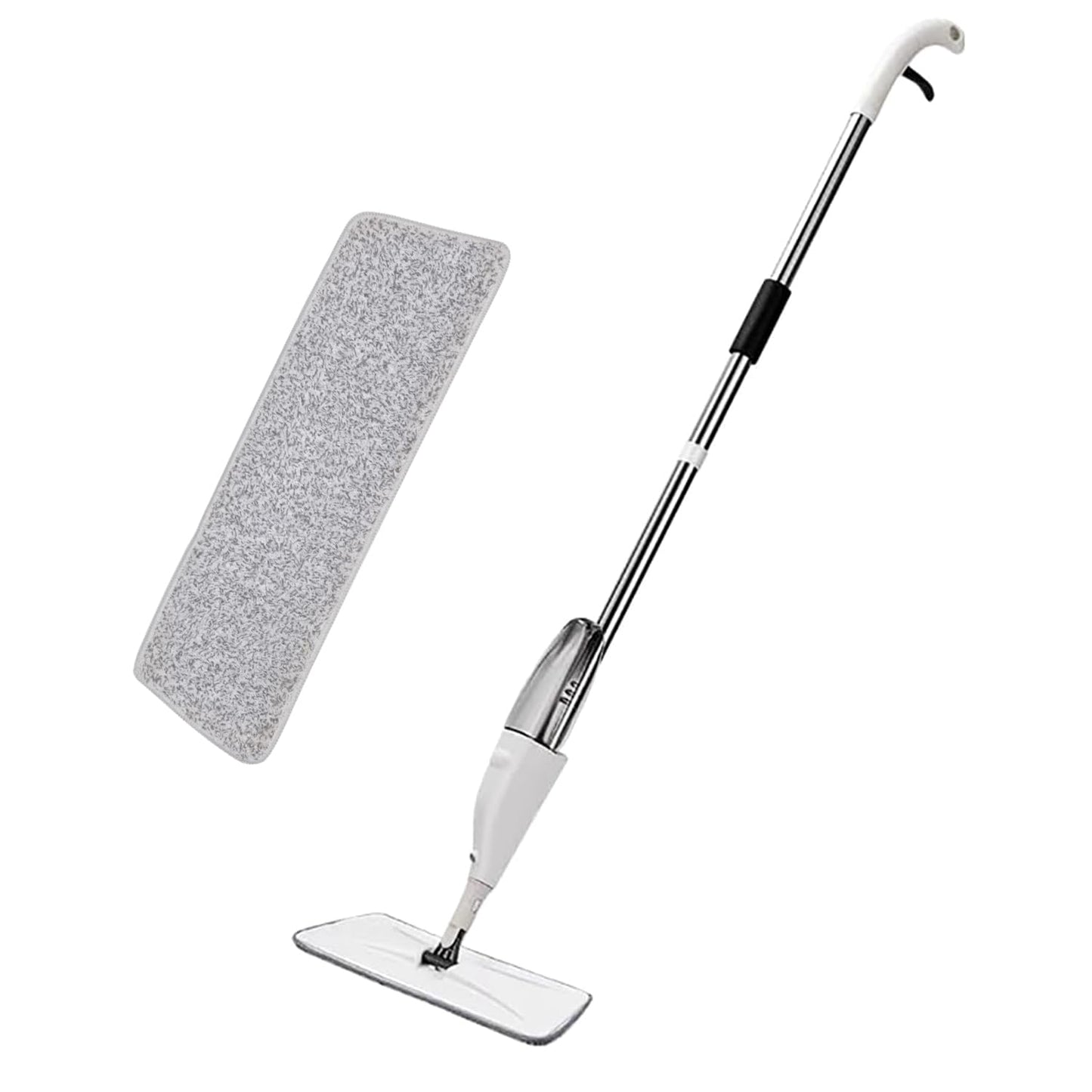 360° Rotating Spray Mop with 600ML Refillable Bottle – Smart Floor Cleaning System