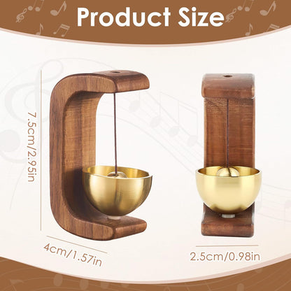 Elegant Wooden Door Bell