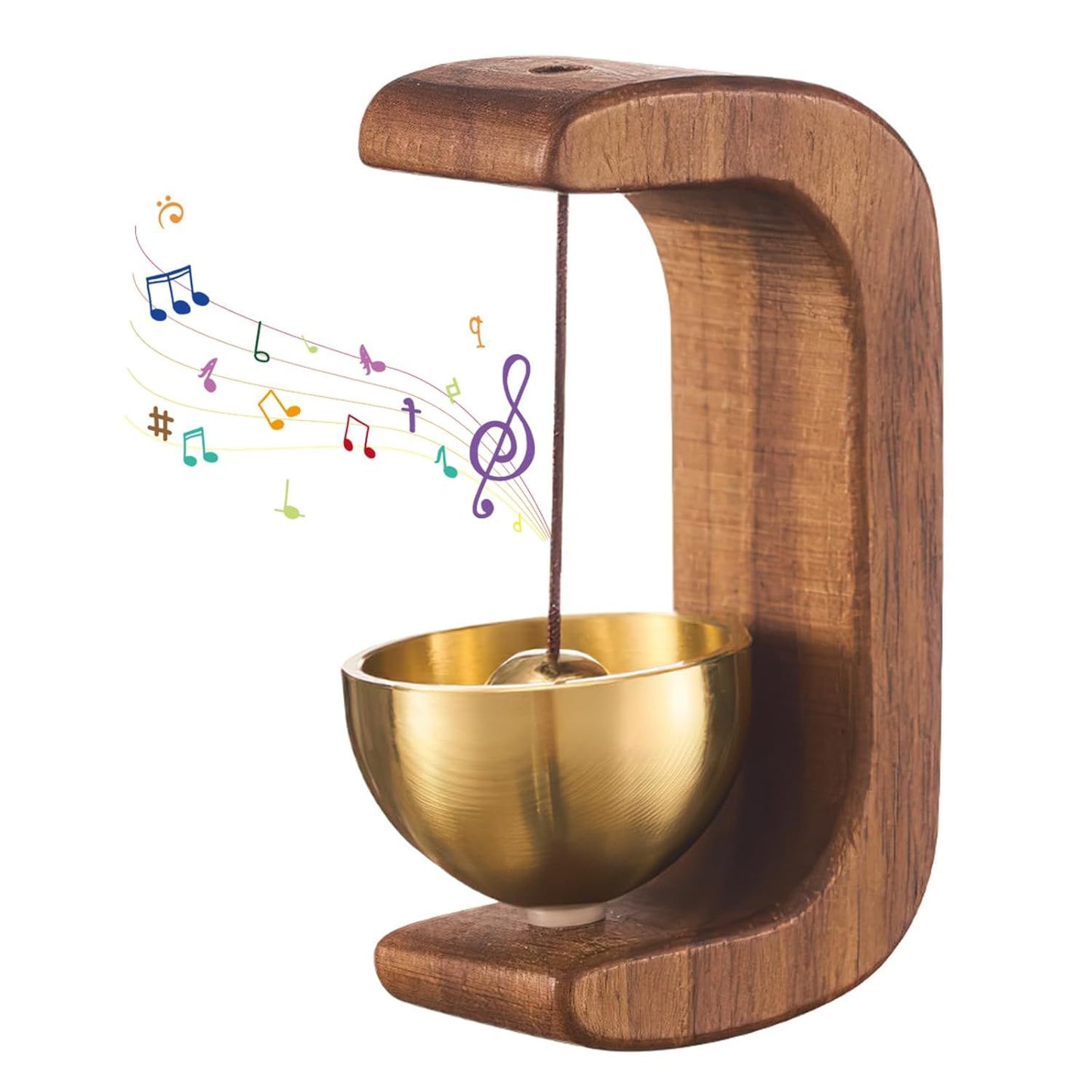 Elegant Wooden Door Bell